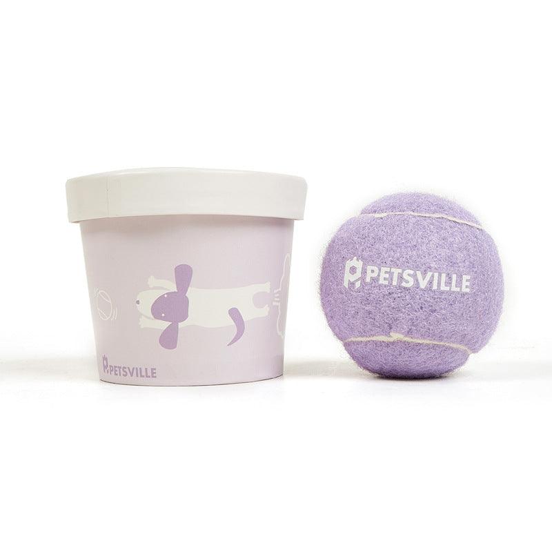 Interactive Tennis Dog Toy Set: Engage Your Pup In Outdoor Fun!