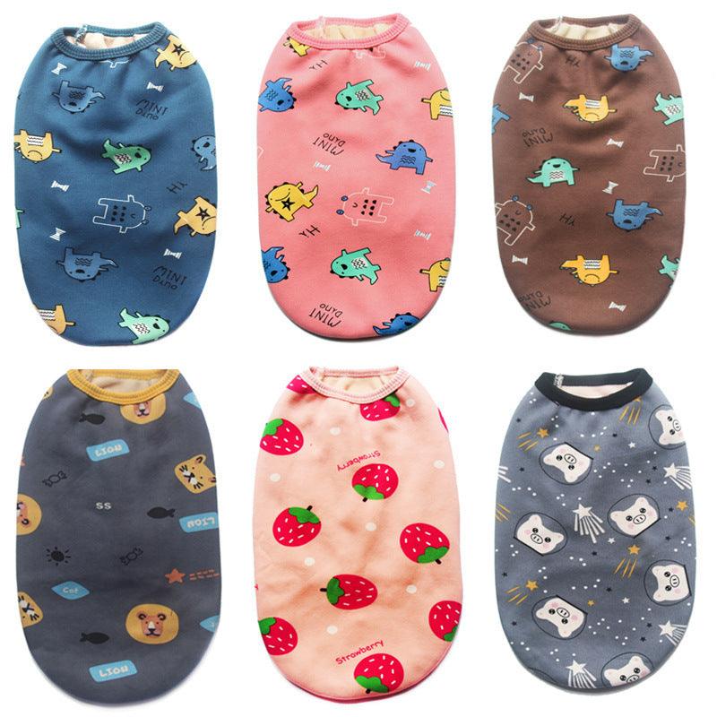 Plush Vest For Pets - Cozy Autumn And Winter Clothes For Dogs And Cats